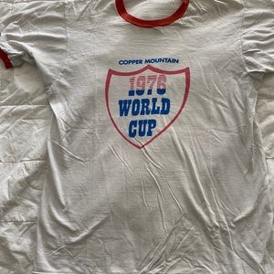 VINTAGE 1976 World Cup Skiing - Copper Mountain UNISEX Shirt⛷️